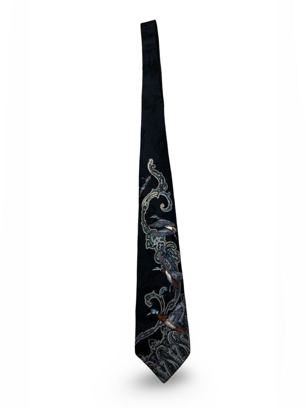 Black ROBERT'S EXECUTIVE ACCESSORIES LTD CHURCHILL COLLECTION "Tie"‎